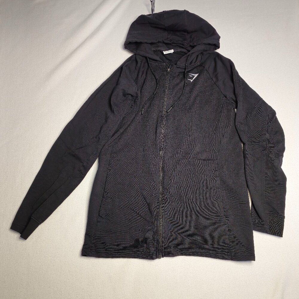 GYMSHARK React SIZE M FRONT ZIPPER HOODIE